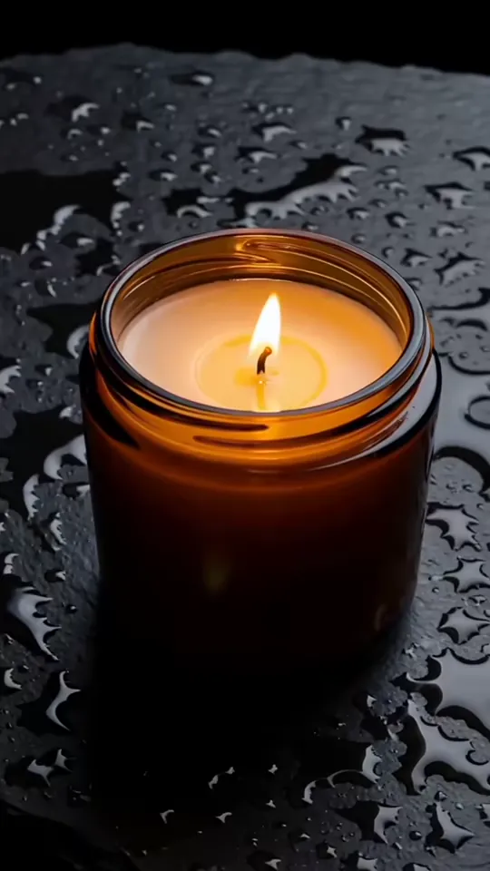 A candle video made in SaleMate from a phone photo